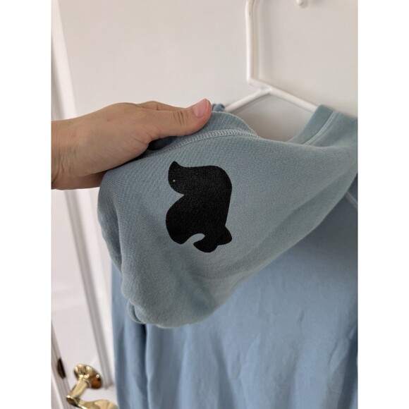 Free City Hoodie Superfluff Lux Drawstring Kangaroo Pocket Pullover Size 0 - Picture 5 of 8